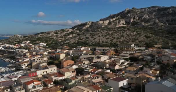 Les Goudes Marseille Obvod Bouches Rhone Francie Tradiční Okres Les — Stock video