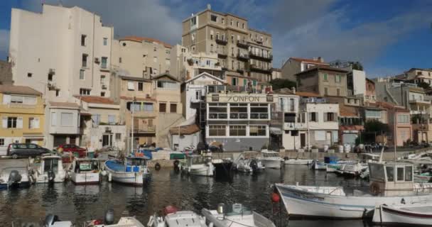 Vallon Des Auffes Distrito Marsella Bouches Rhne Francia — Vídeo de stock