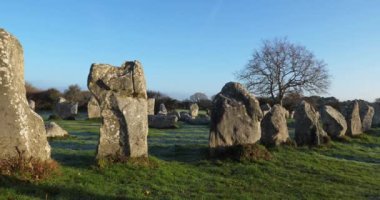 Kerzerho hizaları, Erdeven, Morbihan, Brittany, Fransa