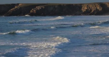 Cote Sauvage, Quiberon yarımadası, Morbihan, Brittany, Fransa