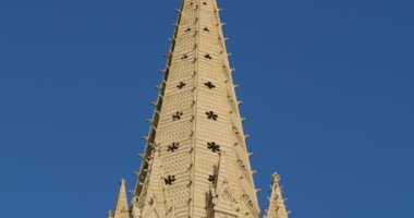 Caen, Calvados Bölümü, Normandiya, Fransa. Saint Pierre, Caen, Normandiya Kilisesi..