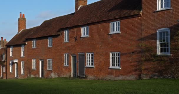 Bucklers Hard Beaulieu Hampshire Inglaterra Reino Unido Bucklers Hard Parque — Vídeo de stock