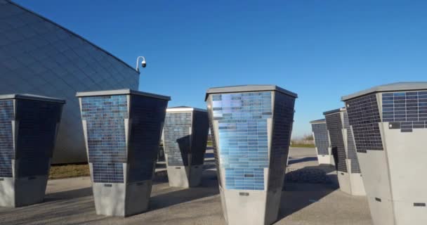 Courseulles Sur Mer Juno Beach Normandie Calvados Department Francie Památník — Stock video