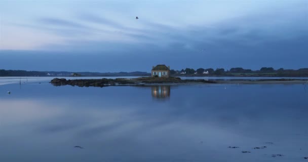 Belz Saint Cado Island Bretaña Departamento Morbihan Francia — Vídeo de stock