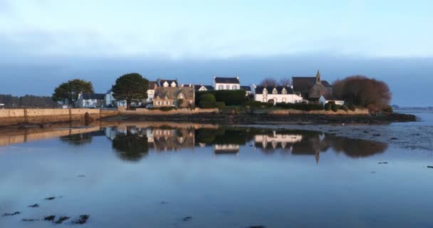 Belz Saint Cado Island Brittany Morbihan Department France — Vídeo de Stock