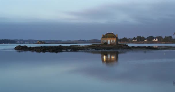 Belz Île Saint Cado Bretagne Département Morbihan France — Video