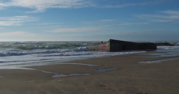 Cap Ferret Lge Cap Ferret Departamento Gironda Región Nouvelle Aquitania — Vídeo de stock