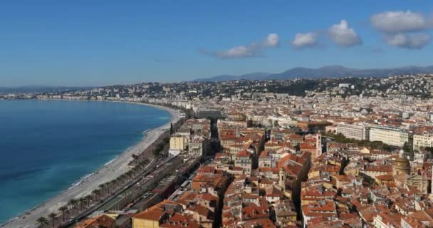 Nice Département Des Alpes Maritimes Provence Côte Azur France Promenade — Video