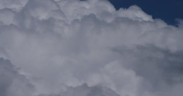 Felhős Dél Franciaország Felhők Kék Ellen — Stock videók