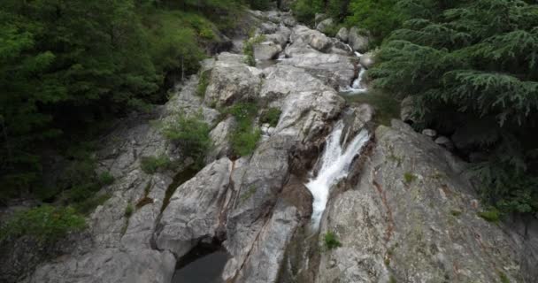 Canyon Rieutort River National Park Cevennes Lozere França — Vídeo de Stock