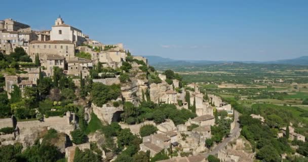 Gordes Vaucluse Luberon Provence Frankrike — Stockvideo