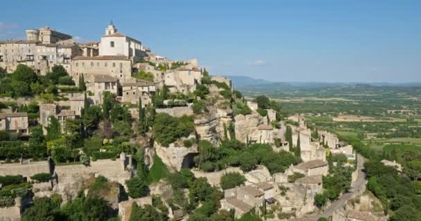 Gordes Vaucluse Luberon Provence Frankrike — Stockvideo