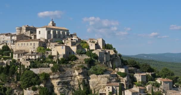 Gordes Vaucluse Luberon Provence France — 图库视频影像