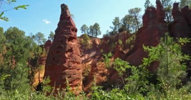 Fransız Colorado, Roussillon, Vaucluse, Provence, Fransa