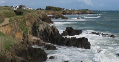 Le Pouldu, Finistere Bölümü, Brittany, Fransa