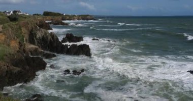 Le Pouldu, Finistere Bölümü, Brittany, Fransa