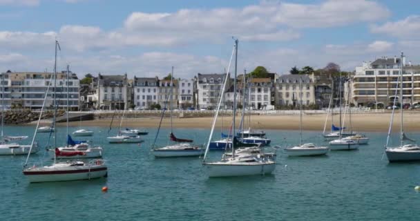 Paimpol Cotes Armor Department Brittany France — стокове відео