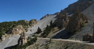 Izoard geçidi, Casse çölü, Queyras geçidi, Hautes Alpes, Fransa