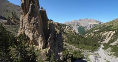 Izoard geçidi, Casse çölü, Queyras geçidi, Hautes Alpes, Fransa