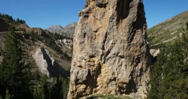 Izoard geçidi, Casse çölü, Queyras geçidi, Hautes Alpes, Fransa