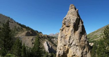 Izoard geçidi, Casse çölü, Queyras geçidi, Hautes Alpes, Fransa