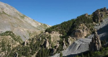 Izoard geçidi, Casse çölü, Queyras geçidi, Hautes Alpes, Fransa