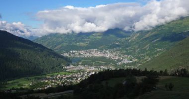 Bourg Saint Maurice Tarentaise Vadisi, Savoie Bölümü, Fransa. 