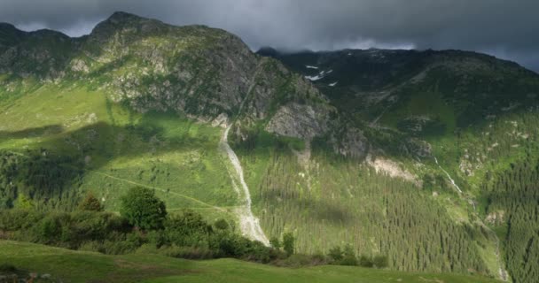 Haute Tarentaise Tal Savoie Französische Alpen Frankreich — Stockvideo