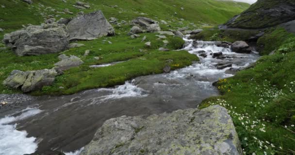 Little Bernard Pass Tarentaise Departamento Savoie França — Vídeo de Stock