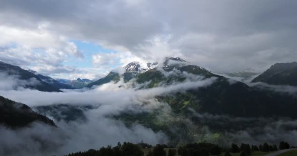 Haute Tarentaise Valley Savoie French Alps França — Vídeo de Stock