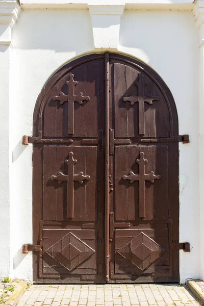 Hovedindgangen Til Palevenes Dominikanske Kirke Katolske Kirke Barok Klassisk Stil - Stock-foto