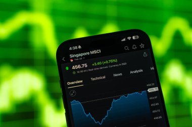 SGX Grubu veya Singapur Exchange Limited logosu, 12 Şubat 2026 tarihinde Hindistan 'ın Bangalore kentinde bir akıllı telefon ekranında görüntülenmektedir.