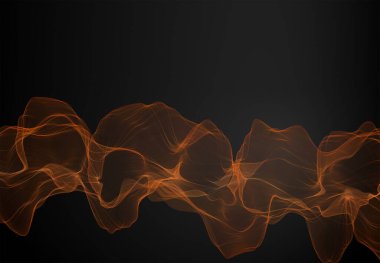 Soyut akıcı dalga çizgileri. Renkli dinamik dalgalarla donatılmış bir arka plan. Müzik, parti, teknoloji vs. için iyi tasarım unsuru.