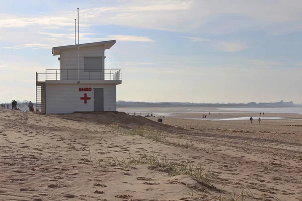 Cadzandbad Nederland November 2020 Nieuw Gebouwde Cadzand Zwin Reddings Strandwacht — Stockfoto