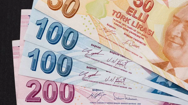 Oktober 2020 Izmir Türkei Türkische Lira Fotos Redaktionelle Fotografie — Stockfoto