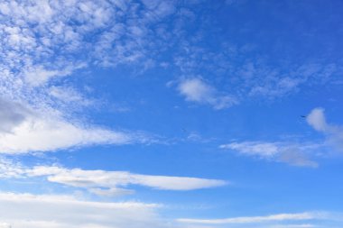 Arka plan fotoğrafları. bulutlu mavi gökyüzü.