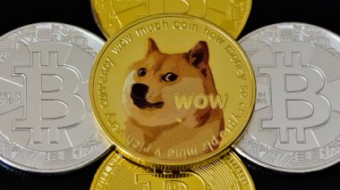 5 Eylül 2021. Hindi. çeşitli dijital para birimi fotoğrafları. Fotoğraf haber amaçlıdır.