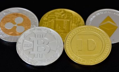 Eylül 2021. Hindi. Sanal para fotoğrafları. Haber amaçlı bir fotoğraf.