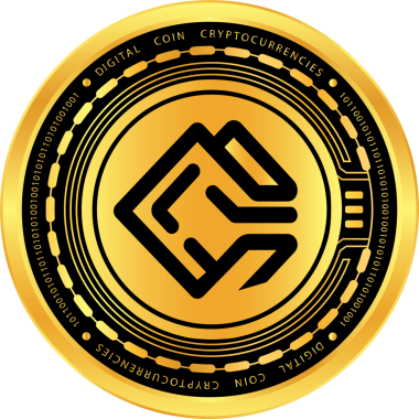 Soyut arka planda döngüsel kripto para çizimleri. 3d illüstrasyon.