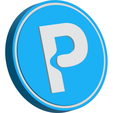 Polkastarter-pols soyut arka planda kripto para birimi çizimleri. 3d illüstrasyon.