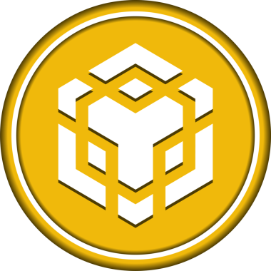 Soyut arkaplanda binance-bnb kripto para birimi çizimleri. 3d illüstrasyon.