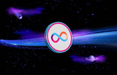 Dijital arkaplanda internet bilgisayar-icp şifreli para birimi resimleri. 3d illüstrasyon.