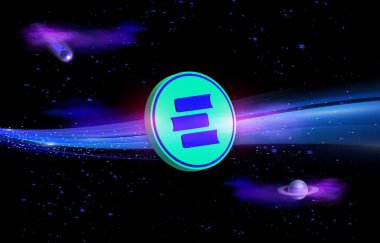 Dijital arka planda açık kampüs-edu logosunun görüntüleri. 3d illüstrasyon.