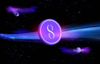 Tekillik-Agix sanal para biriminin görüntüleri. 3d illüstrasyon