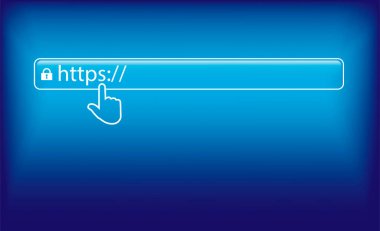 Http ve Https protokolleri kalkanda. Güvenli ve güvenli Https. Güvenlik kalkanı ve asma kilit sembolleri. http ve https protokolleri bilgisayar ekranında kalkanda. 