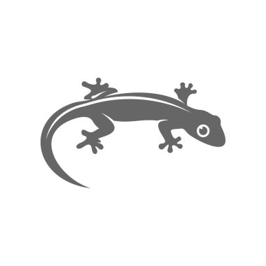 Kertenkele logo tasarım vektör şablonu, İllüstrasyon tasarımı Kertenkele, Sembol Simgesi Simgesi Simgesi Simgesi