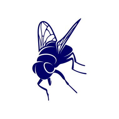 Sinek tasarım vektörü, İllüstrasyon Sinek tasarım şablonu, Sembol simgesi