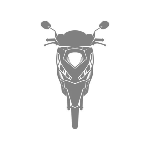 Plantilla Diseño Logotipo Motocicleta Diseño Vectores Iconos Scooter Matic Iconos — Archivo Imágenes Vectoriales