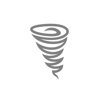 Tornado logo vektör şablonu, Yaratıcı Tornado logo tasarım konseptleri, İllüstrasyon, Simge simgesi