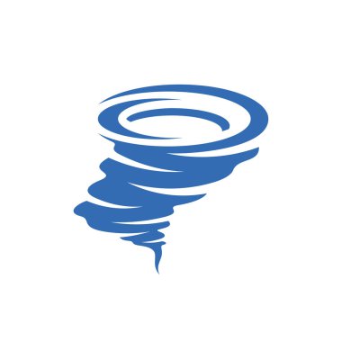 Tornado logo vektör şablonu, Yaratıcı Tornado logo tasarım konseptleri, İllüstrasyon, Simge simgesi